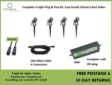 AlderMax 3W 12V LED Garden  Light Bundle / Kit / Set - Any No. of Lights