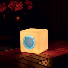 Smooz Cube 15 Music Speaker and Colour Changing LED Light